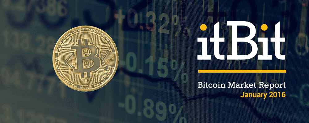 itBit Bitcoin Market Report January 2016 itBit Bitcoin Market Report January 2016