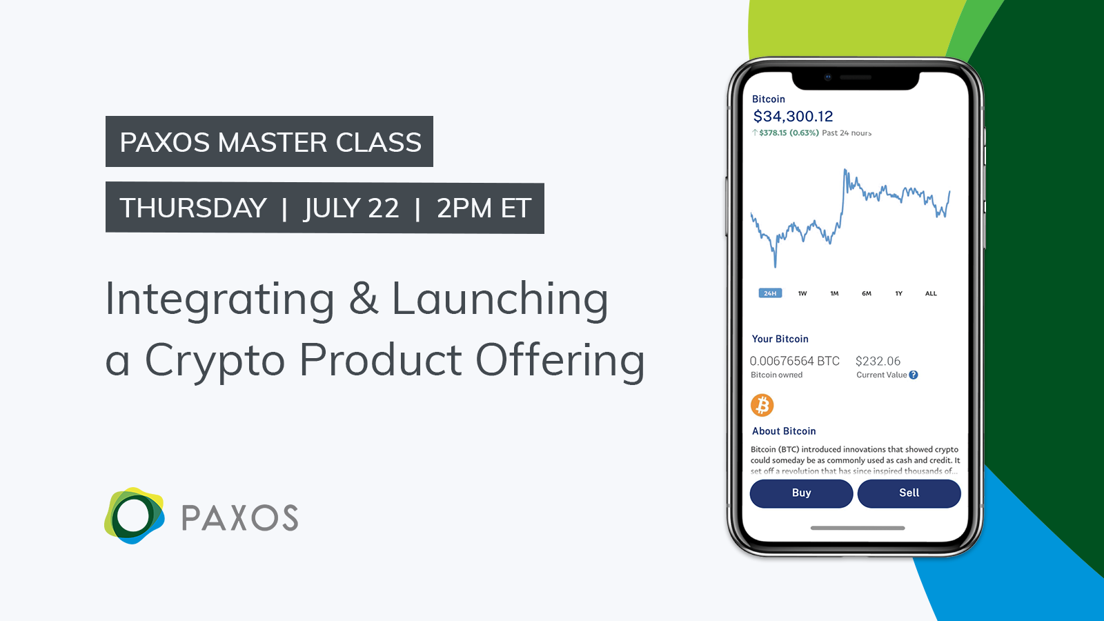 Paxos Master Class: Integrating & Launching a Crypto Product Offering